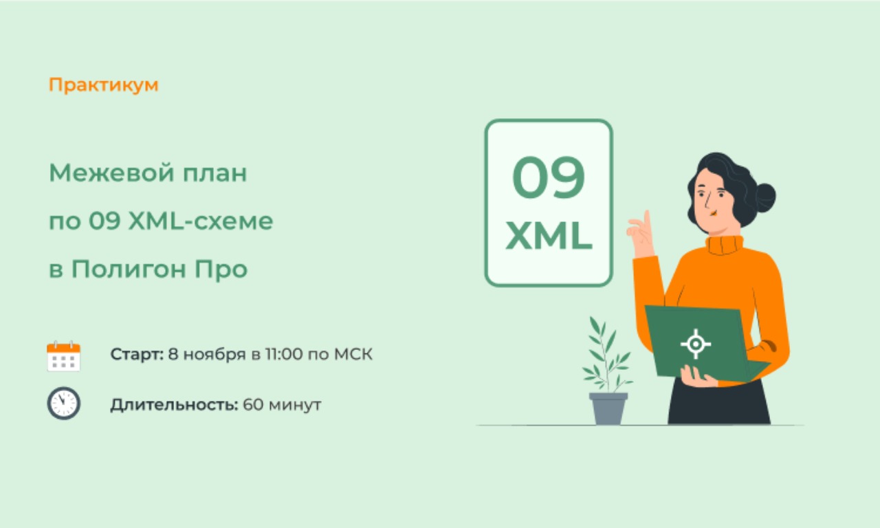 Межевой план по 09 XML-схеме в Полигон Про 